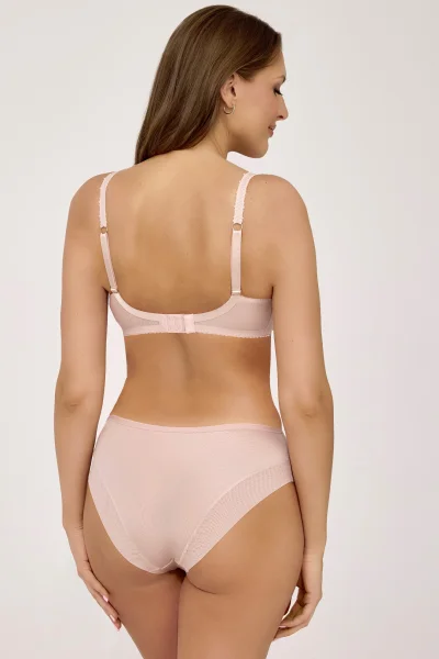 Nevyztužená podprsenka Glided Petal - Pudrově růžová