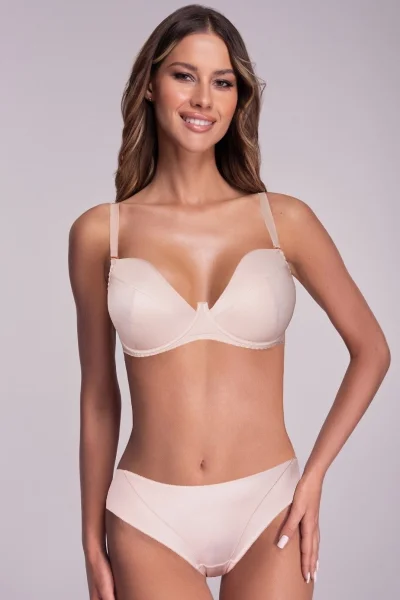 Push-up podprsenka 2202 - Béžová