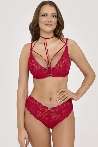 Push-up podprsenka 2176 - Červená