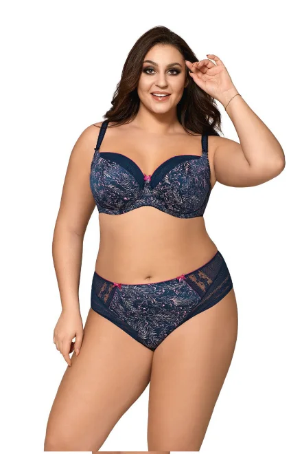 Vyztužená podprsenka Ciao Bella Berry Maxi - Tmavě modrá
