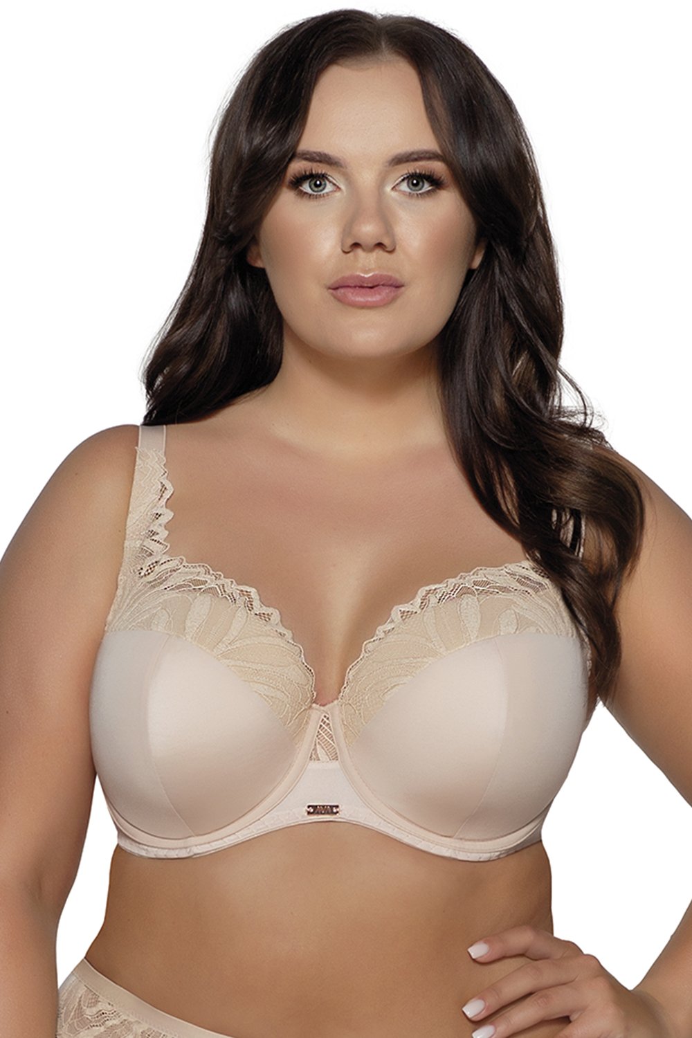 Vyztužená podprsenka Ava Lingerie Yasemin Béžová 80K
