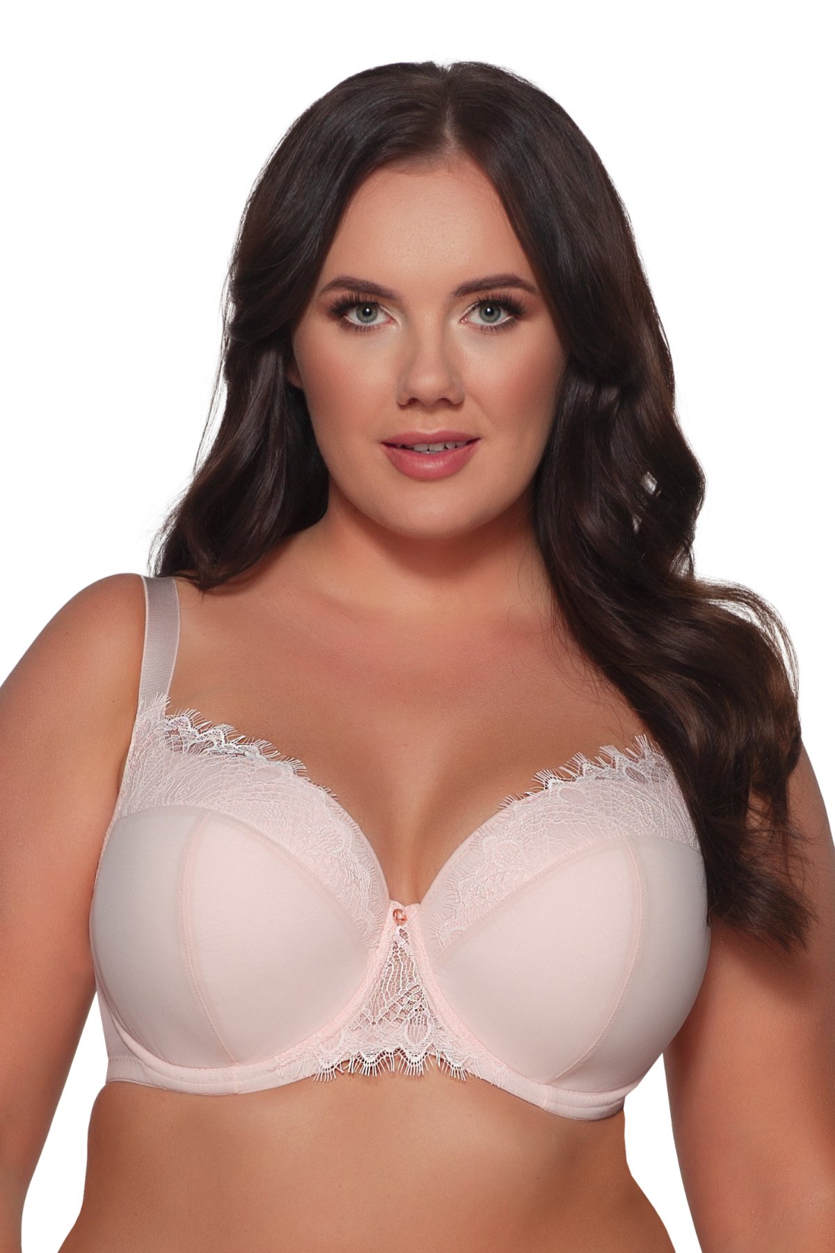 Vyztužená podprsenka Ava Lingerie 2078 Rossa Petal Světle růžová 85C