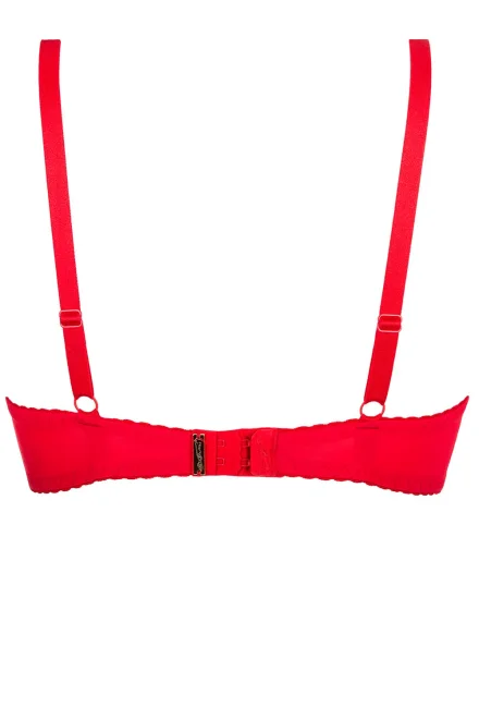 Push-up podprsenka V-7121 - Červená