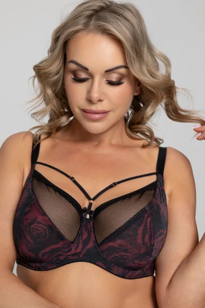 Nevyztužená podprsenka Rosa - Černá