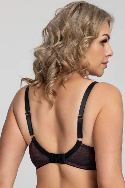 Nevyztužená podprsenka Rosa - Černá