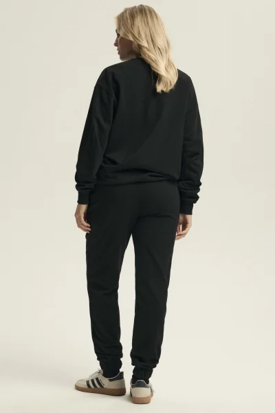 BLA Dámské tepláky Lee - bavlna - Černá