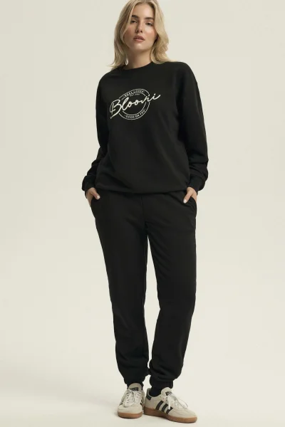 BLA Dámské tepláky Lee - bavlna - Černá