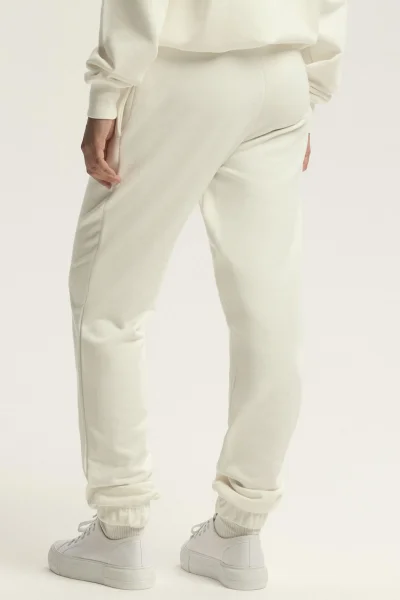 CRE Dámské tepláky Lee - bavlna - Krémová