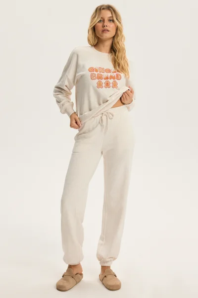 CRE Dámské tepláky Cinnamon - Krémová