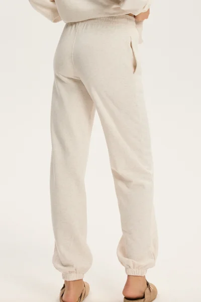 CRE Dámské tepláky Cinnamon - Krémová