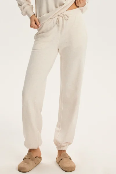 CRE Dámské tepláky Cinnamon - Krémová