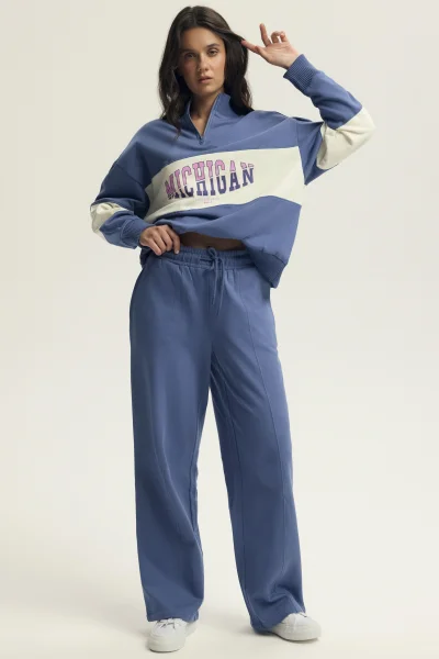 Dámské tepláky Kelby - Modro-šedá