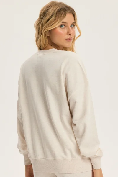 CRE Dámská mikina Cinnamon - Krémová
