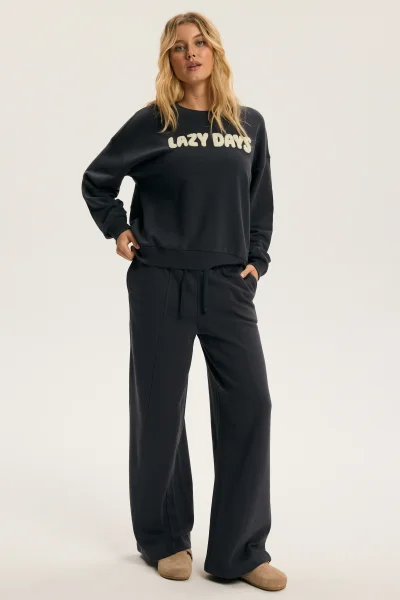 Dámská mikina Snug - Tmavě šedá