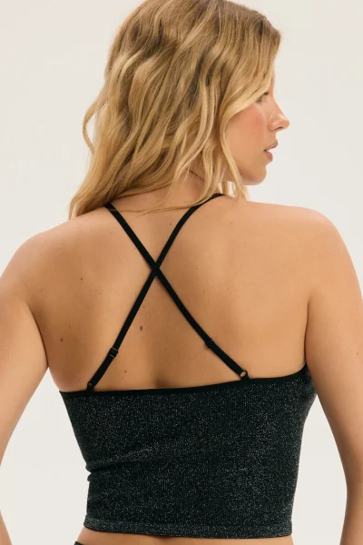 Dámské tílko Hi-Shine - Černá