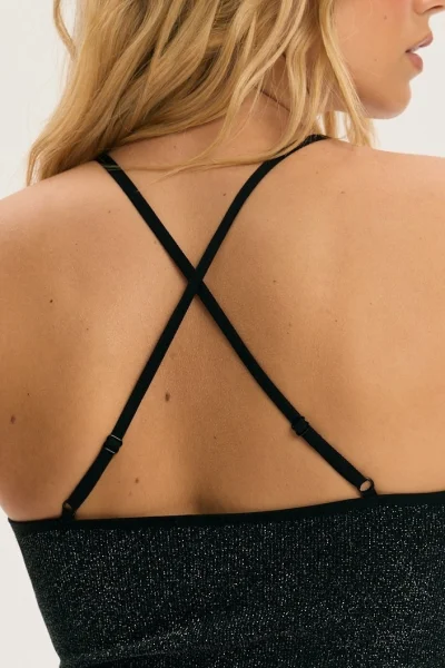 Dámské tílko Hi-Shine - Černá