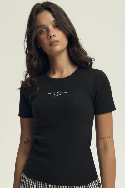 Tričko Lann - Černá