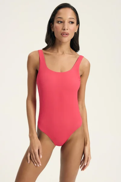 Jednodílné plavky Jamaica - Růžová