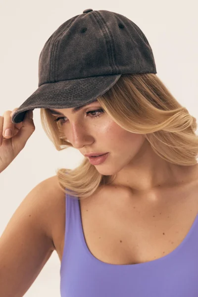 Kšiltovka Peaky - Černá