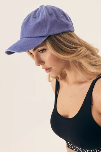 Kšiltovka Peaky - Světle modrá