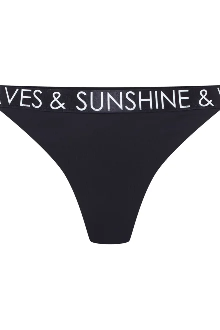 Spodní díl plavek Summervibes - Černá