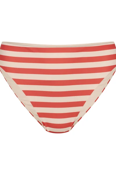 Spodní díl plavek Malibu - Červeno-bílá