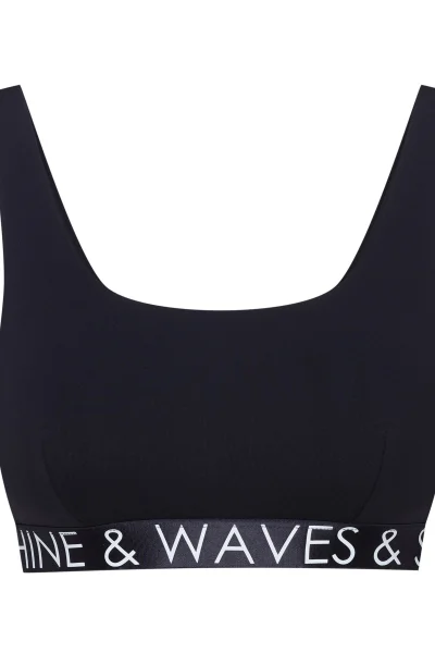 Horní díl plavek Summervibes - Černá