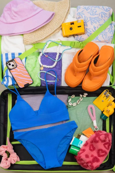 Horní díl plavek Cancun - Světle modrá