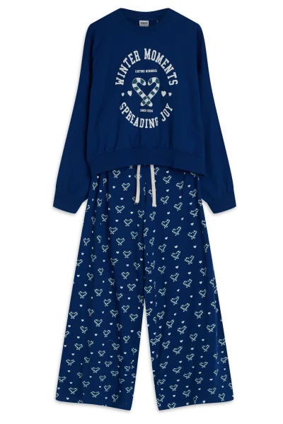 Dámské pyžamo Berry - Tmavě modrá