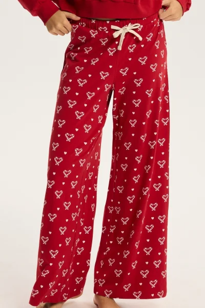 Dámské pyžamo Berry - Červená