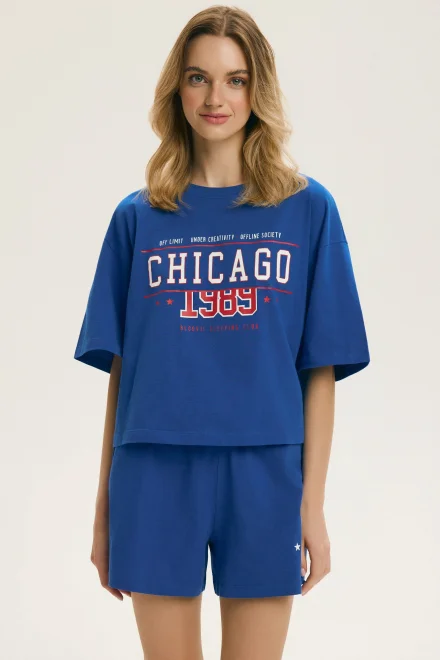 Dámské pyžamo Kellie - Modrá