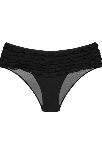 Francouzské kalhotky Afrill - Černá