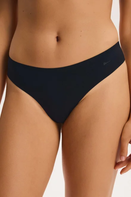 2 PACK tangá Nude - Čierna