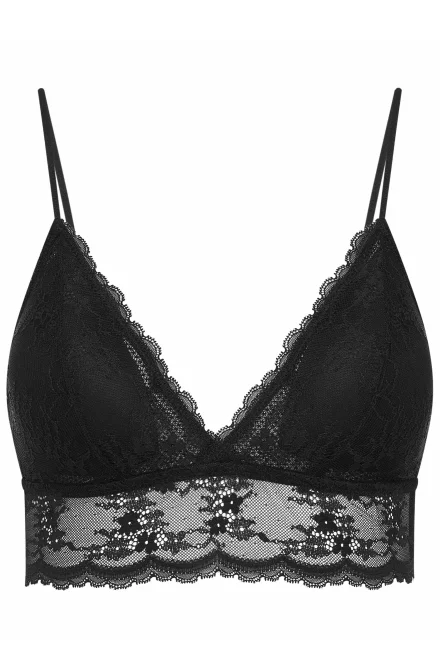 Nevyztužená podprsenka Sydney - bralette - Černá