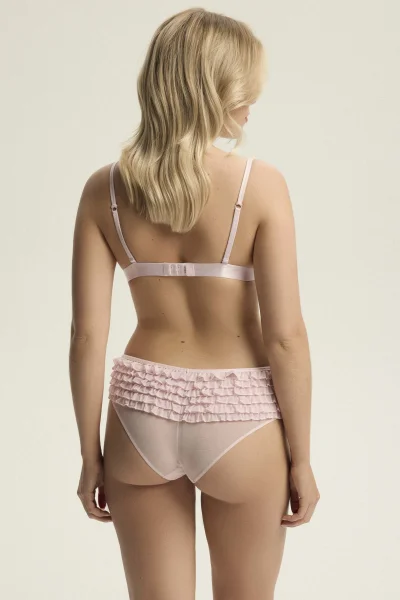 Nevyztužená podprsenka Afrill - bez kostice - Světle růžová