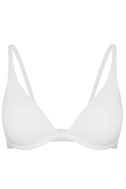 Push-up podprsenka Cozy - bavlna - Ecru