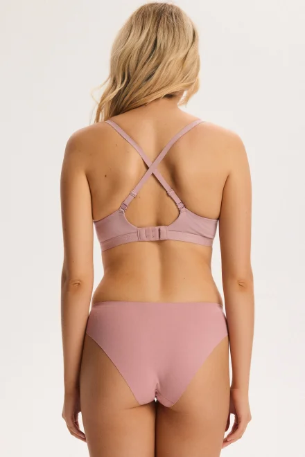 Push-up podprsenka Cozy - bavlna - Starorůžová
