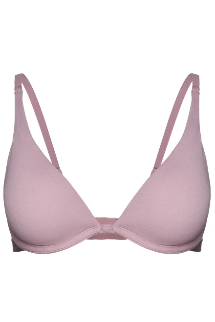 Push-up podprsenka Cozy - bavlna - Starorůžová