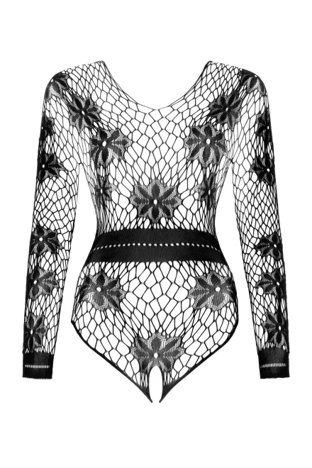 Bodystocking Regina - černý - Černá