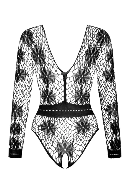Bodystocking Regina - černý - Černá