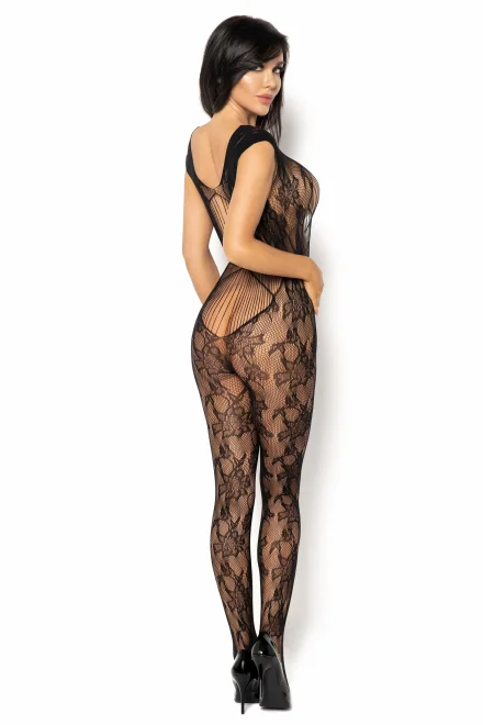 Bodystocking Kiara - Černá