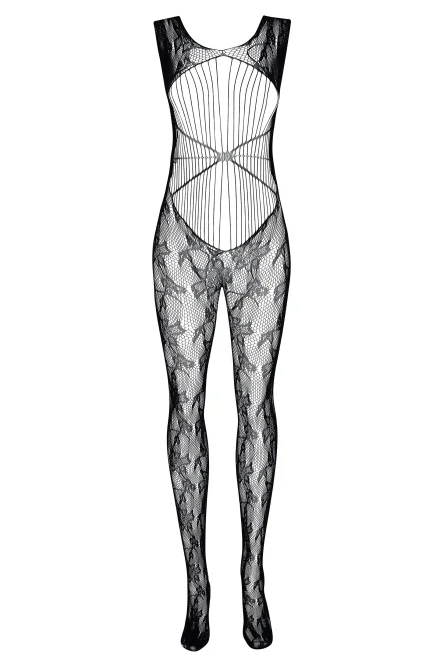 Bodystocking Kiara - Černá
