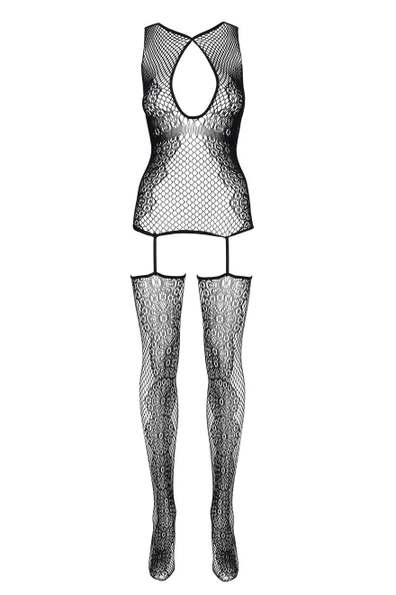 Bodystocking Melanie - Černá