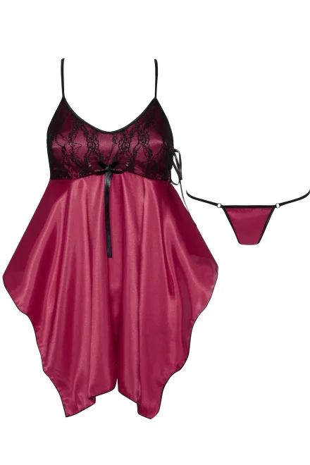 Sexy košilka Julieta purple - Fialová