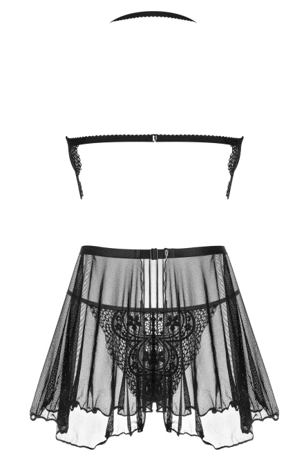 Sexy košilka Dark Mirage - Černá