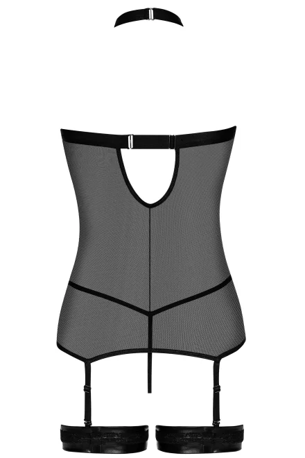 Sexy komplet Ella Noir - 2 dílný - Čierna