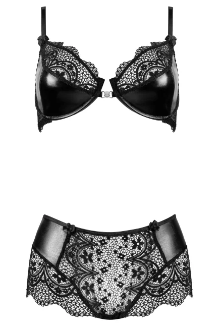 Sexy komplet Charm - 2 dílný - Čierna