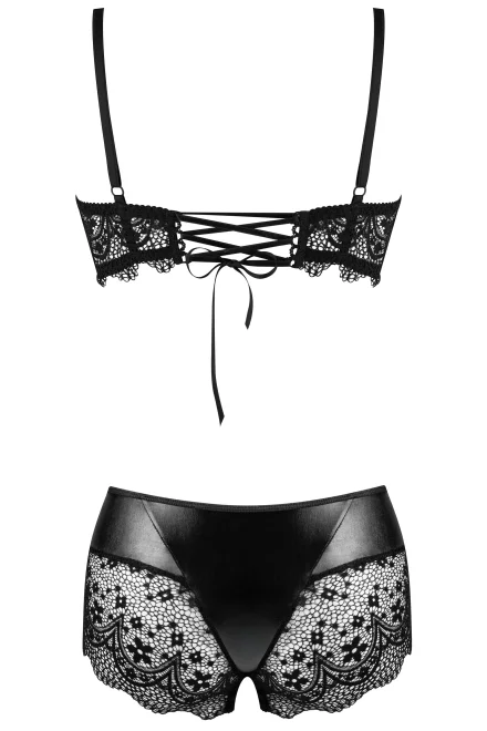 Sexy komplet Charm - 2 dílný - Čierna