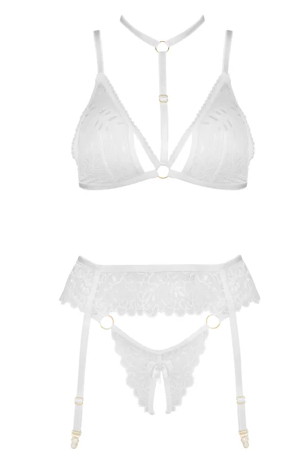 Sexy komplet Noemi white - Biela