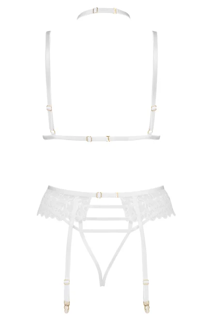 Sexy komplet Noemi white - Biela